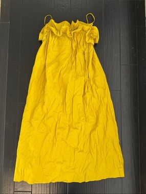 H&M Sunny Yellow Dress with Elastic Waist